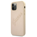 Kryt Guess GUHCP12LRSAVSLG iPhone 12 Pro Max zlatá/gold