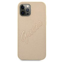 Kryt Guess GUHCP12LRSAVSLG iPhone 12 Pro Max zlatá/gold