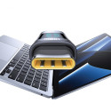Adaptér USAMS US-SJ682 AU18 USB-C / USB-C s digitálním displejem 100W ocel/aluminium