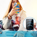 Kryt Kingxbar Watercolor pro iPhone 12 / 12 Pro – žlutomodrá