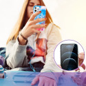 Kryt Kingxbar Watercolor pro iPhone 12 Pro Max - blue-pink