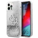 Kryt Guess GUHCP12LLG4GSI pro iPhone 12 Pro Max - stříbrná