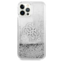 Kryt Guess GUHCP12LLG4GSI pro iPhone 12 Pro Max - stříbrná