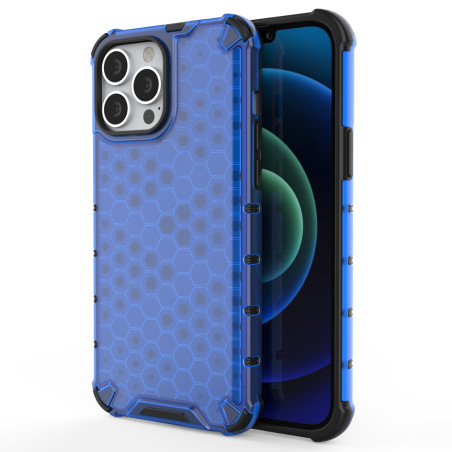 Kryt Hurtel Honeycomb Armor iPhone 13 Pro Max modrý
