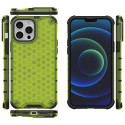 Kryt Hurtel Honeycomb pro iPhone 13 Pro Max – zelená