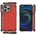 Kryt Hurtel Honeycomb Armor pro iPhone 13 Pro Max – červený