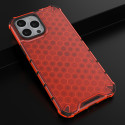 Kryt Hurtel Honeycomb Armor pro iPhone 13 Pro Max – červený