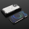 Kryt Hurtel HONEYCOMB ARMOR iPhone 13 Pro Max - transparentní