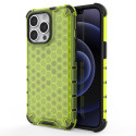 Kryt Hurtel Honeycomb pro iPhone 13 Pro - zelený