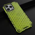 Kryt Hurtel Honeycomb pro iPhone 13 Pro - zelený