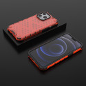 Kryt Hurtel Honeycomb TPU Bumper iPhone 13 Pro - červená