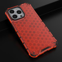 Kryt Hurtel Honeycomb TPU Bumper iPhone 13 Pro - červená