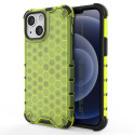 Kryt Hurtel Honeycomb pro iPhone 13 mini - zelený