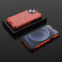Kryt Hurtel Honeycomb Case armor pro iPhone 13 mini - červená