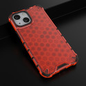 Kryt Hurtel Honeycomb Case armor pro iPhone 13 mini - červená