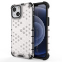 Kryt Hurtel HONEYCOMB pro iPhone 13 mini - transparentní