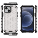 Kryt Hurtel HONEYCOMB pro iPhone 13 mini - transparentní