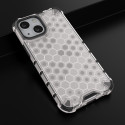 Kryt Hurtel HONEYCOMB pro iPhone 13 mini - transparentní