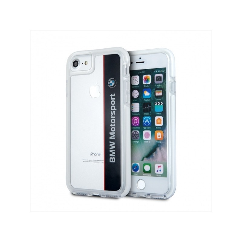 Kryt BMW SIGNATURE EDITION pro iPhone 7 / 8 / SE 2020 / SE 2022 - průhledný černý