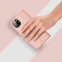 DUX DUCIS SkinPro kryt typu kniha pro iPhone 14, zlatý