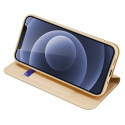 Kryt Dux Ducis SKIN PRO Bookcase pro iPhone 13 mini - zlatá