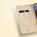 Kryt Dux Ducis SKIN PRO Bookcase pro iPhone 13 mini - zlatá
