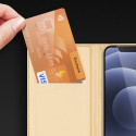 Kryt Dux Ducis SKIN PRO Bookcase pro iPhone 13 mini - zlatá