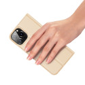 Pouzdro Dux Ducis Skin Pro Bookcase iPhone 13 Pro – zlaté