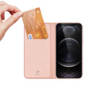 Kryt Dux Ducis SKIN PRO Bookcase iPhone 13 Pro Max růžová