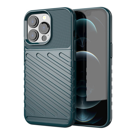 Kryt Hurtel THUNDER CASE pro iPhone 13 Pro - zelený