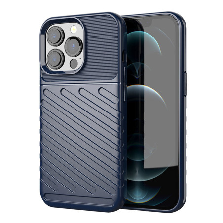 Kryt Hurtel THUNDER CASE pro iPhone 13 Pro - modrý