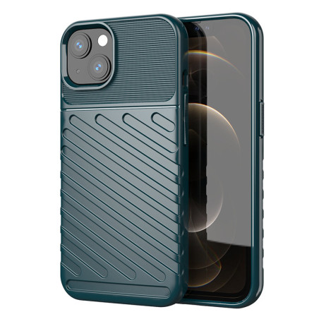 Kryt Hurtel THUNDER pro iPhone 13 mini - zelená
