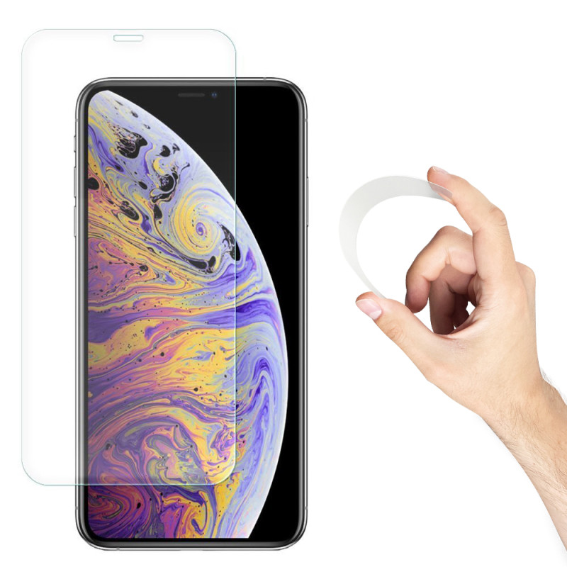 Ochranné sklo Wozinsky NANO FLEXI GLASS HYBRID pro iPhone 13 mini - transparentní