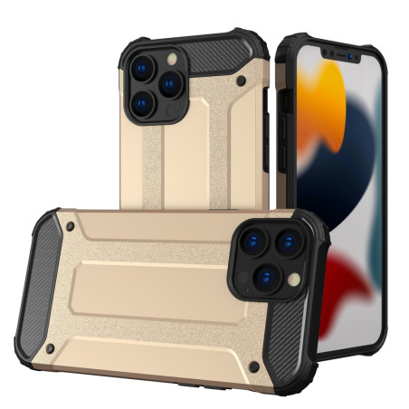 Hurtel Hybrid Armor Kryt iPhone 13 Pro Max - zlatá