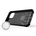 Kryt Hurtel HYBRID ARMOR iPhone 13 - stříbrná
