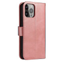Pouzdro Hurtel MAGNET CASE pro iPhone 13 Pro – růžová