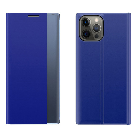Kryt Hurtel SLEEP CASE BOOKCASE TYPE iPhone 13 Pro Max modrá