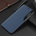 Hurtel ECO LEATHER VIEW CASE pro iPhone 13 Pro Max – modré