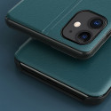 Pouzdro Hurtel Eco Leather View Case pro iPhone 13 Pro Max - zelená