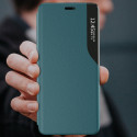 Pouzdro Hurtel ECO LEATHER VIEW CASE iPhone 13 Pro Max - fialová