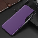 Pouzdro Hurtel ECO LEATHER VIEW CASE iPhone 13 Pro Max - fialová