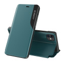 Kryt Hurtel Eco Leather View Case pro iPhone 13 Pro – zelená