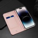 DUX DUCIS SkinPro kryt typu kniha pro iPhone 15 Pro, černý