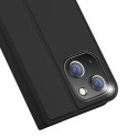 DUX DUCIS SkinPro kryt typu kniha pro iPhone 15, černý