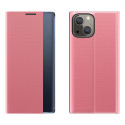 Kryt Hurtel SLEEP CASE BOOKCASE iPhone 13 mini – růžová