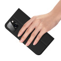 DUX DUCIS SkinPro kryt typu kniha pro iPhone 15, černý