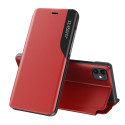 Pouzdro Hurtel ECO LEATHER VIEW CASE iPhone 13 mini - červené