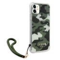 Kryt Guess GUHCN61KSARKA iPhone 11 - green/khaki camo