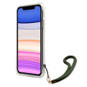 Kryt Guess GUHCN61KSARKA iPhone 11 - green/khaki camo