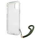 Kryt Guess GUHCN61KSARKA iPhone 11 - green/khaki camo